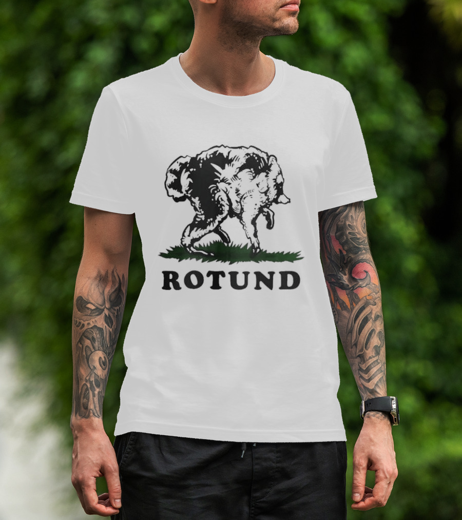 Rotund Jimothy Bear Flag T-Shirt