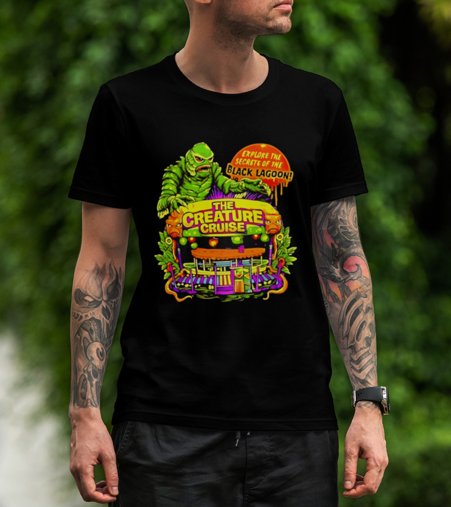 Explore The Secrets Of The Black Lagoon The Creature Cruise Adventure T-Shirt