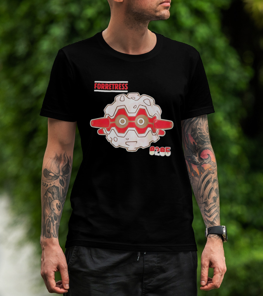 Forretress 205 Pokémon Pokedex T-Shirt