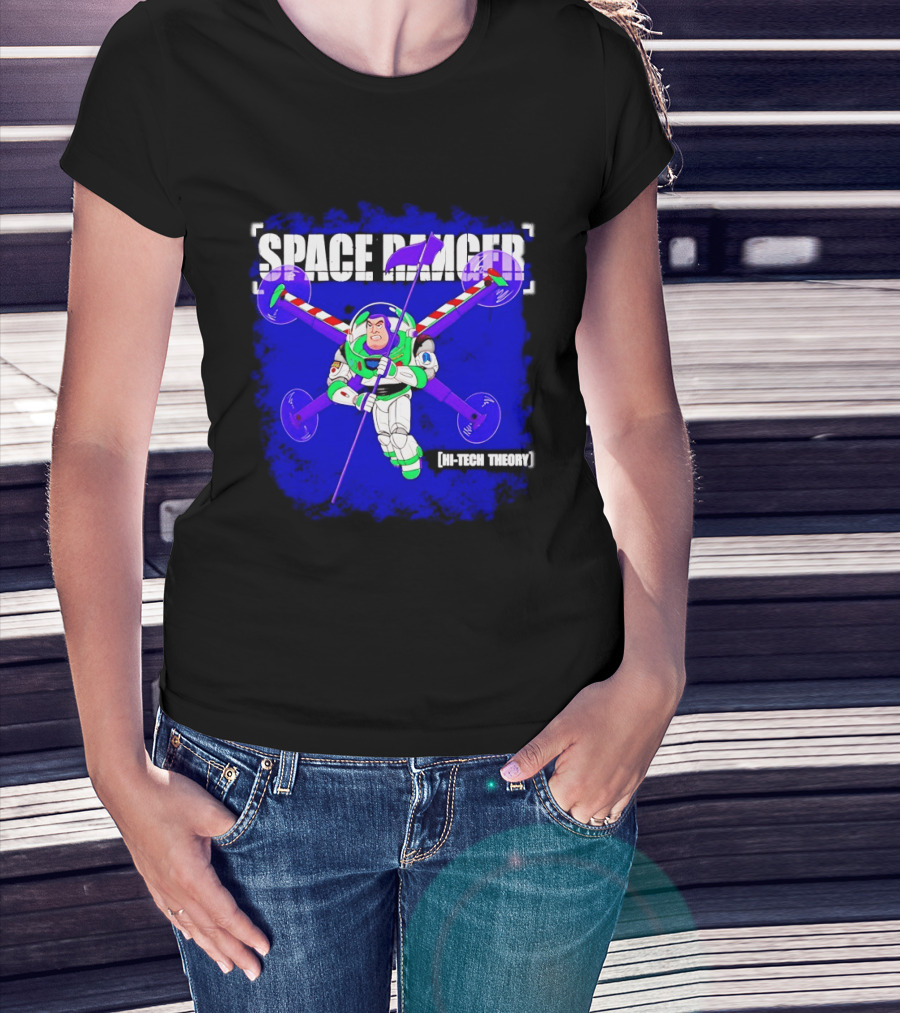 Space Ranger Hi Tech Theory Buzz Lightyear Toy Story T-Shirt