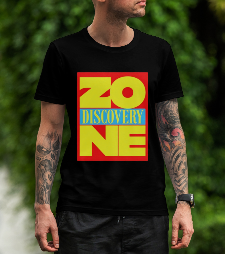 Discovery Zone 90s Arcade Indoor Playground Retro Nostalgia T-Shirt