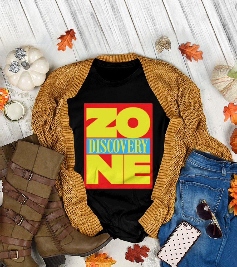 Discovery Zone 90s Arcade Indoor Playground Retro Nostalgia T-Shirt
