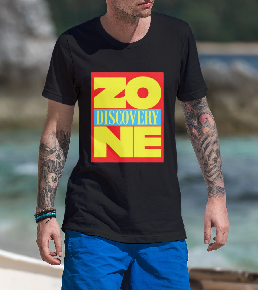 Discovery Zone 90s Arcade Indoor Playground Retro Nostalgia T-Shirt