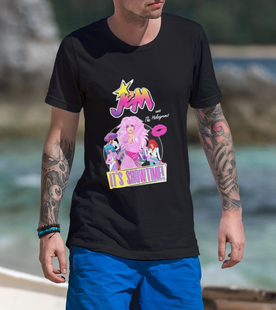 Jem And The Holograms It's Showtime Apology Tour For 40th Anniversary At House Of Blues In San Diego July 23 2026 T-Shirt