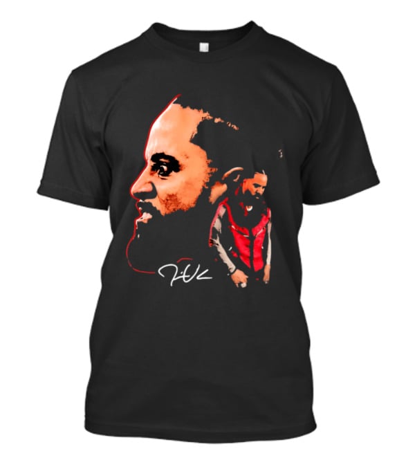 Jimmy Uso WWE Wrestling The Bloodline Abstract T-Shirt