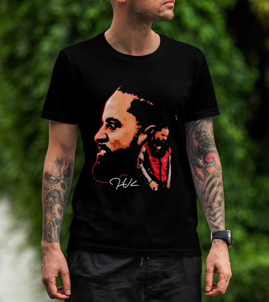 Jimmy Uso WWE Wrestling The Bloodline Abstract T-Shirt