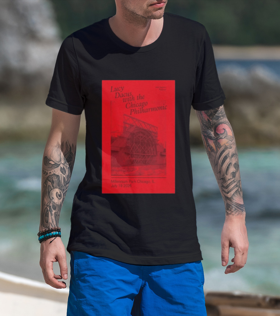Lucy Dacus With The Chicago Philharmonic Millennium Park Chicago July 19 2026 T-Shirt