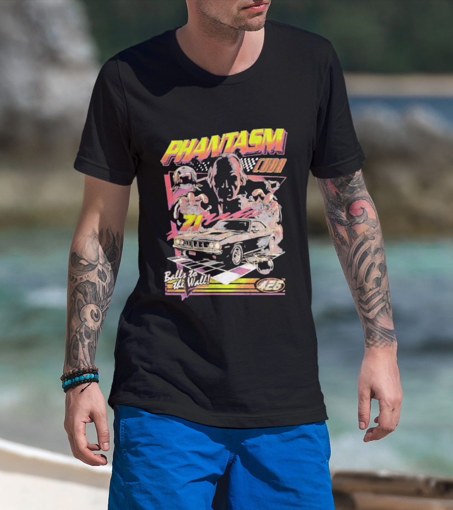 Phantasm Cuda 71 Balls To The Wall 426 Racing T-Shirt