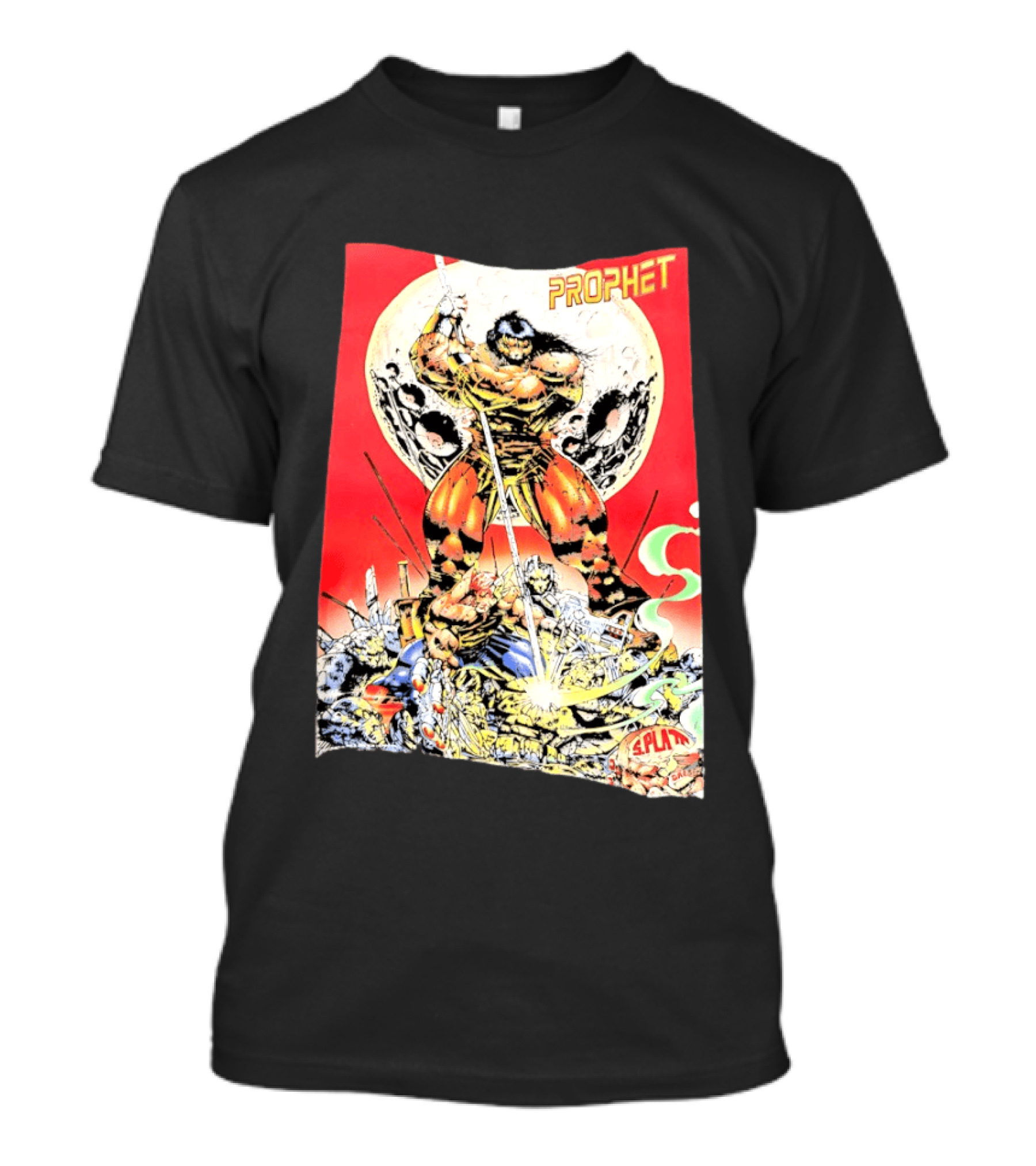 Prophet Comic SPLAT Comics Moon Battle Scene Cover T-Shirt