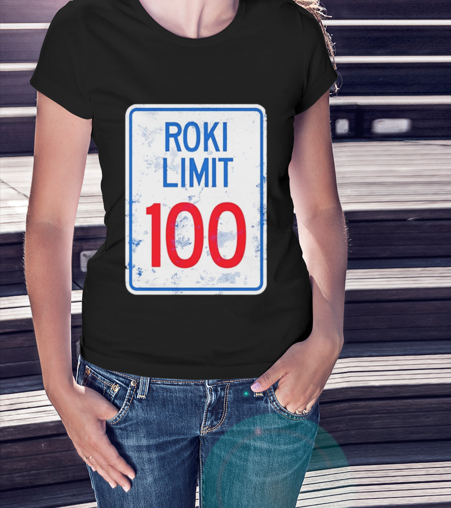 Roki Sasaki Speed Limit 100 Dodgers T-Shirt
