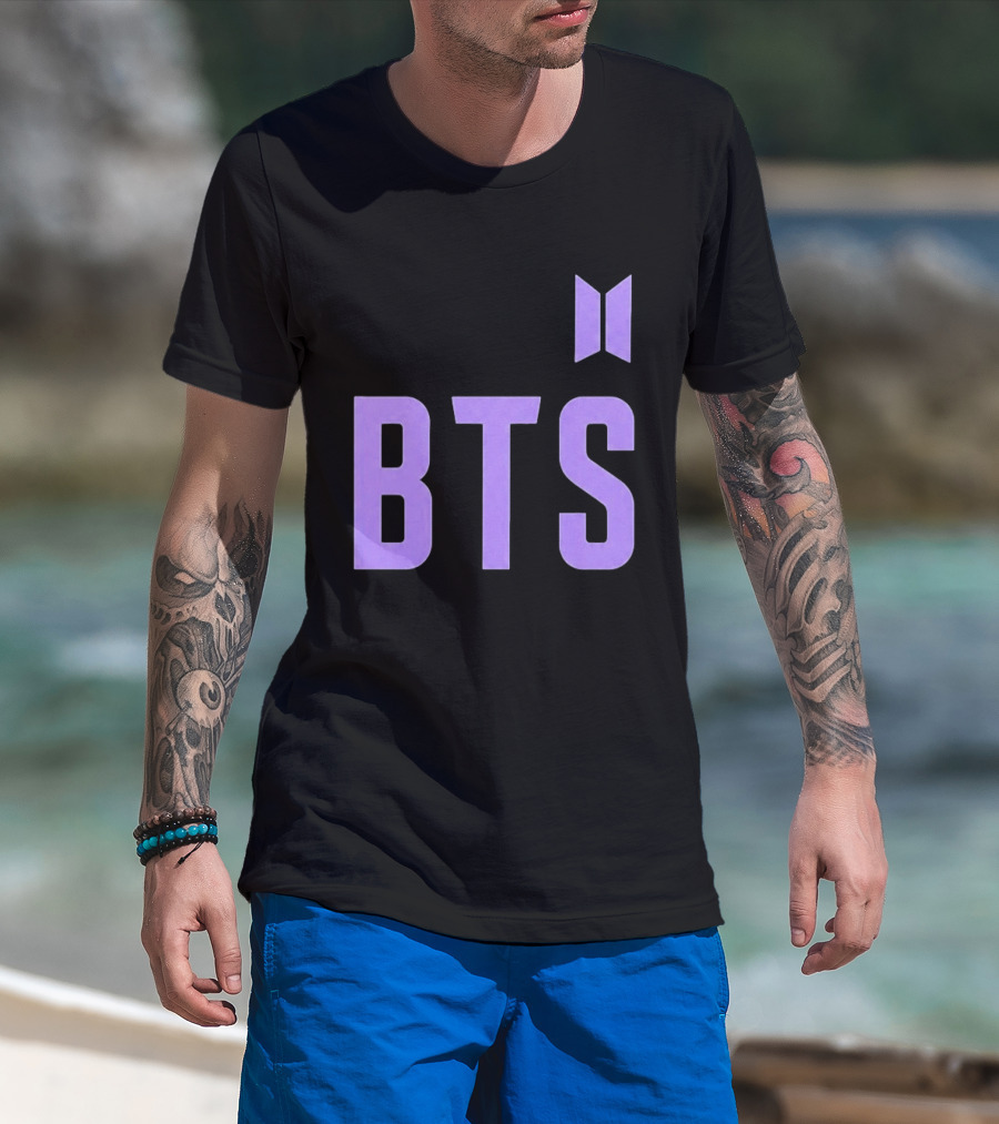 Ronaldinho BTS Iconic Collaboration Purple T-Shirt
