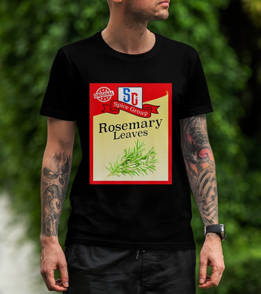 Original SG Spice Group Rosemary Leaves T-Shirt