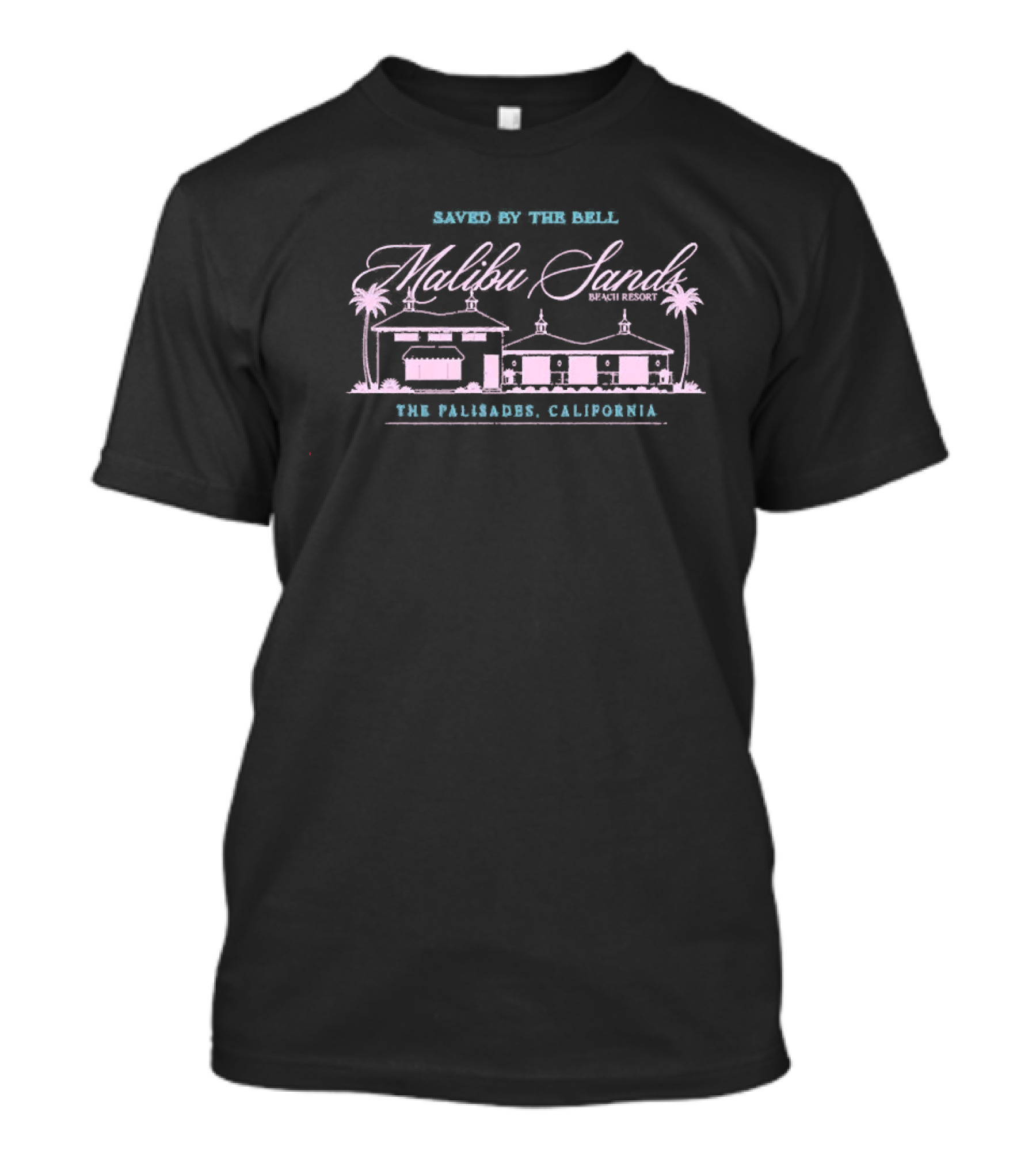 Saved By The Bell Malibu Sands The Palisades California T-Shirt