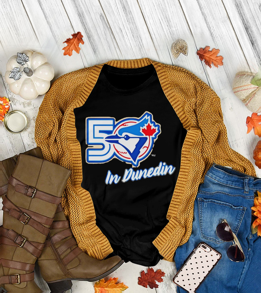 Toronto Blue Jays 50 Years In Dunedin MLB Anniversary Celebration T-Shirt