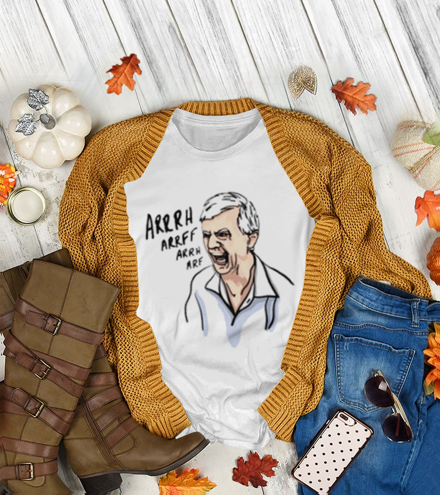Barking Dog Man Arrrh Arrff Arrh Arf Yelling Character Meme T-Shirt