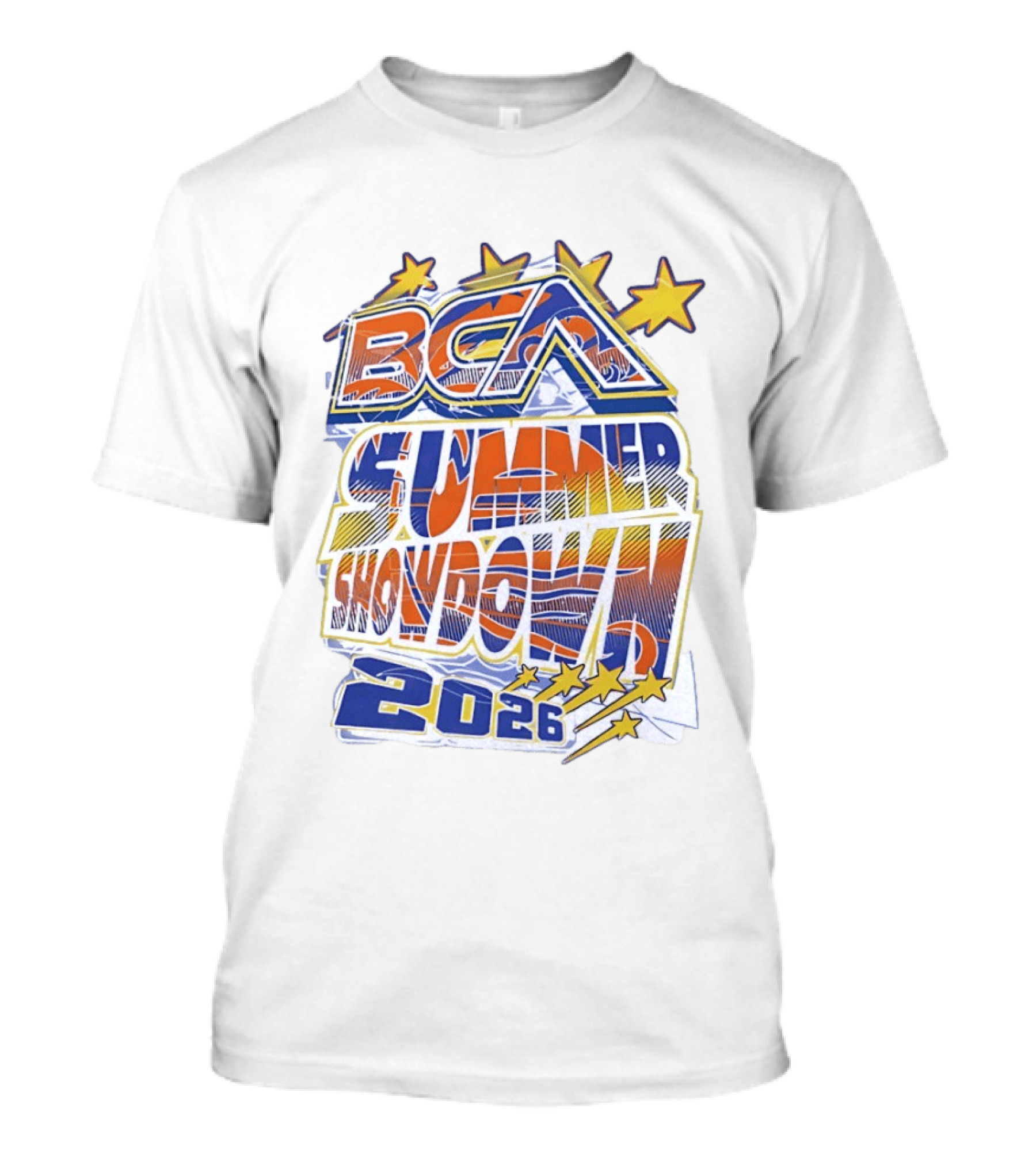BCA Summer Showdown 2026 Tournament Event Stars And Stripes T-Shirt