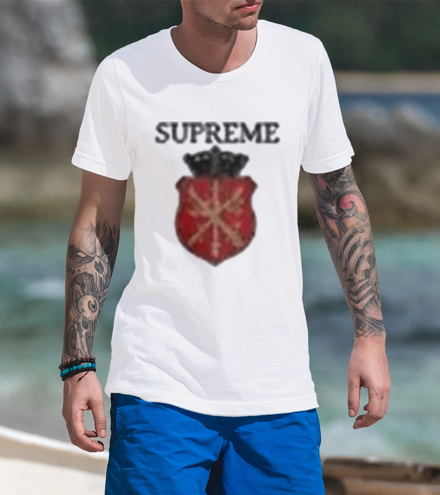 Supreme Lamine Yamal Crest Streetwear T-Shirt