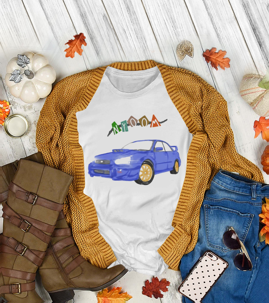 Nyoom Subaru WRX STI JDM Car Enthusiast Racing Lover T-Shirt