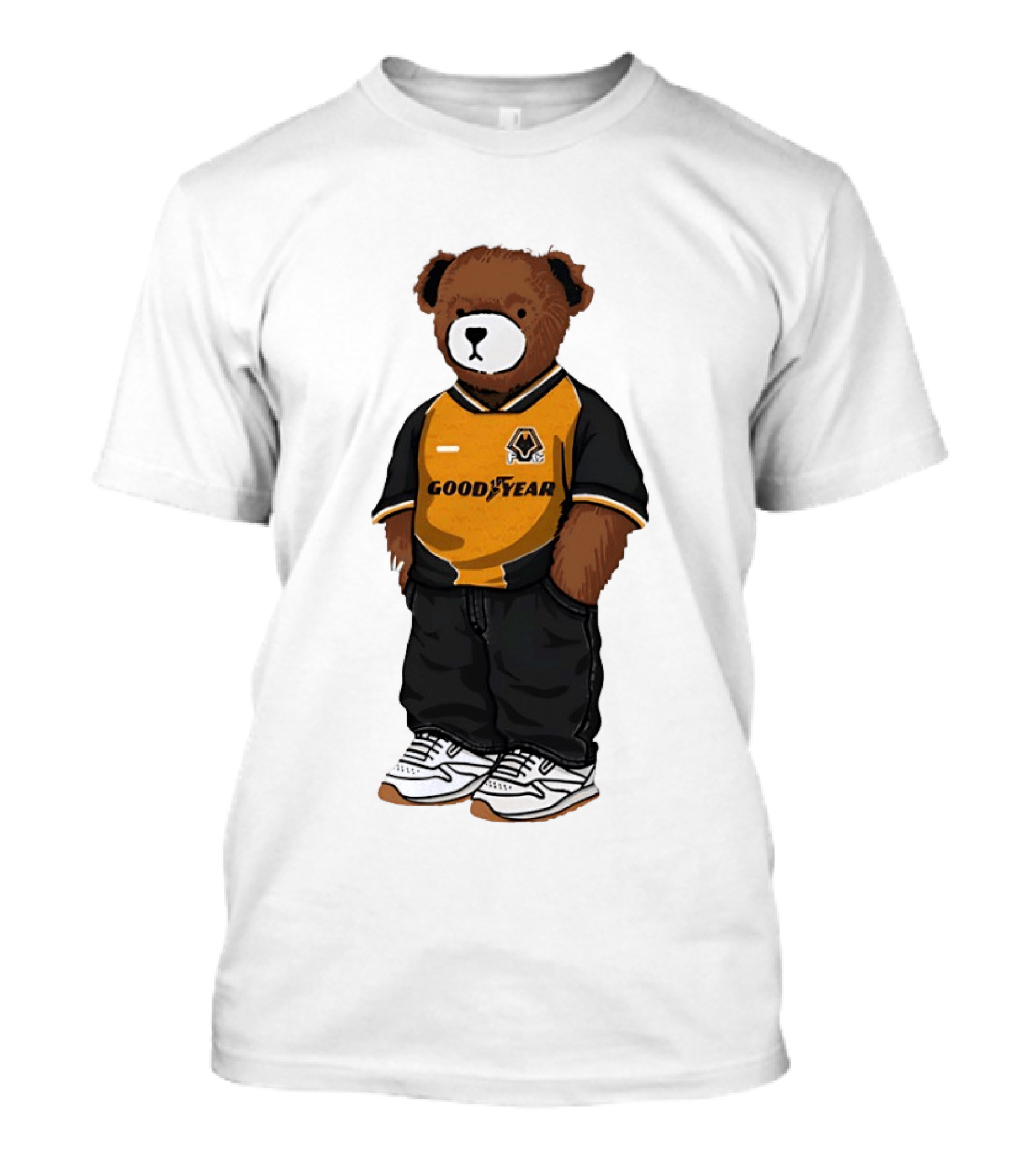 Wolverhampton Wanderers Goodyear Jersey Bear T-Shirt