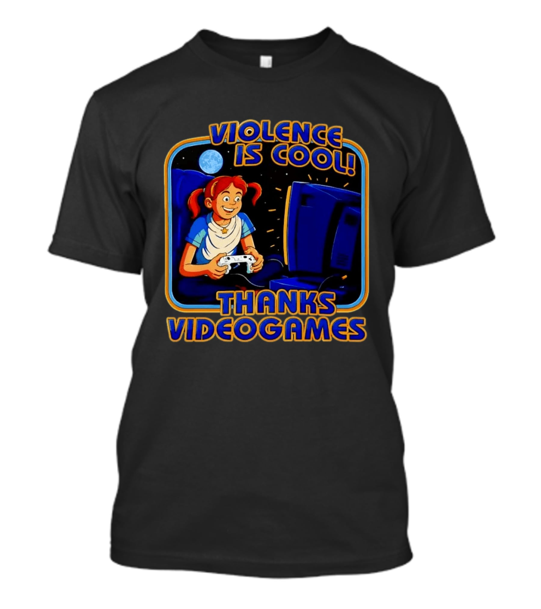 GTA 6 Violence Is Cool Thanks Video Games T-Shirt