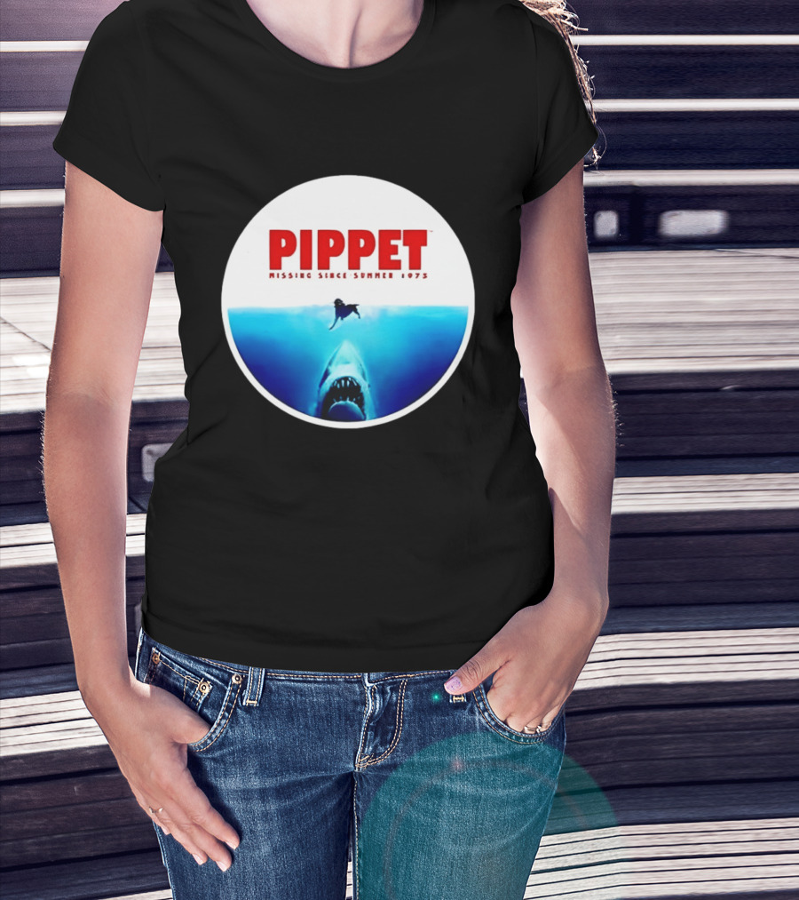 Pippet Missing Since Summer 1975 George M Stoddard Jaws T-Shirt