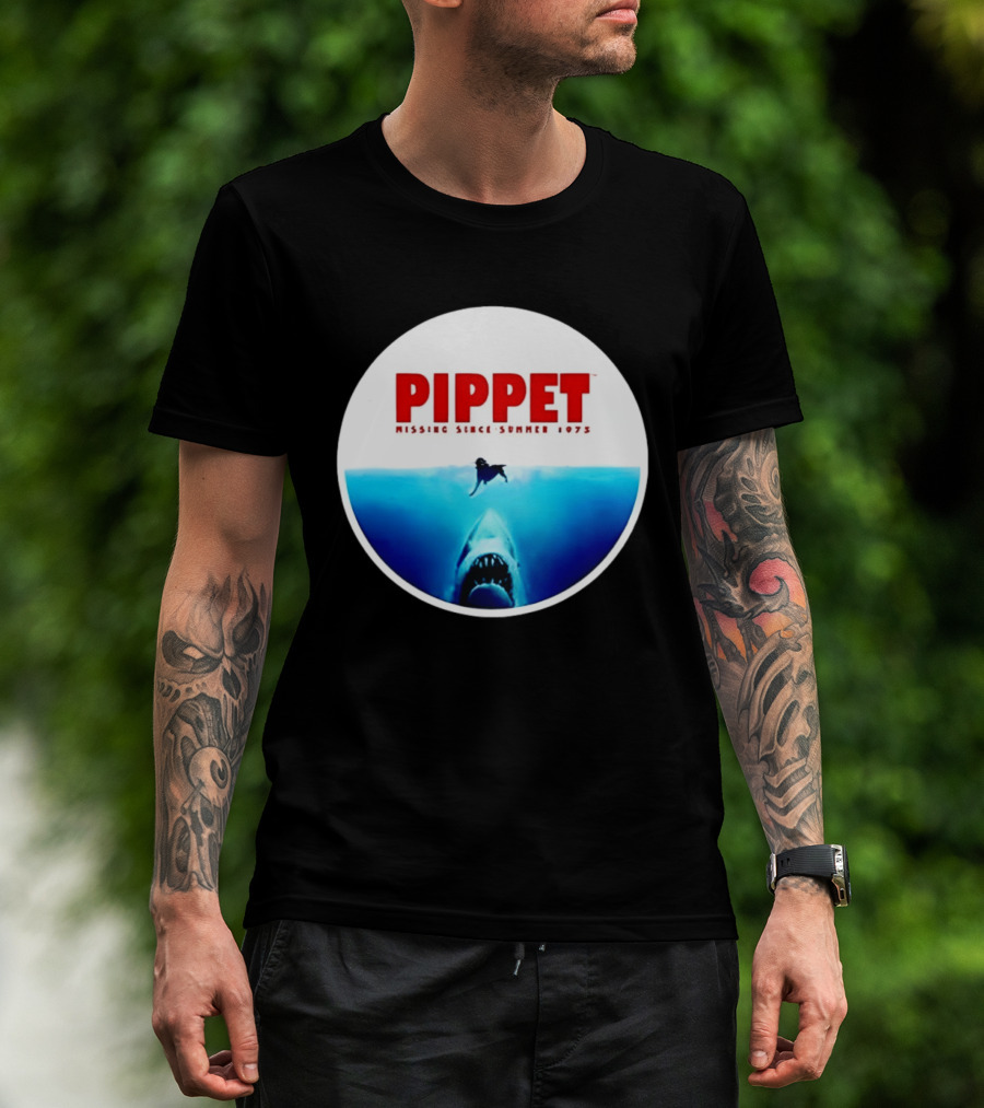 Pippet Missing Since Summer 1975 George M Stoddard Jaws T-Shirt