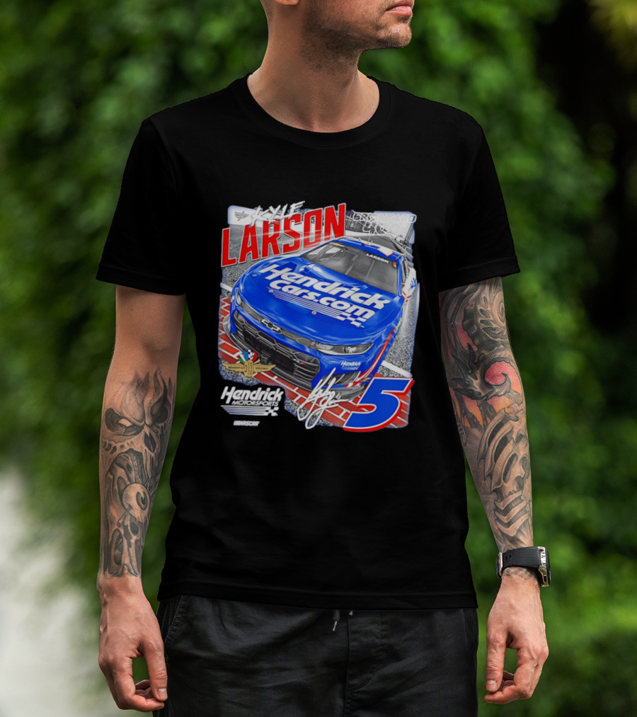Kyle Larson Hendrick Motorsports No 5 Brickyard 400 T-Shirt