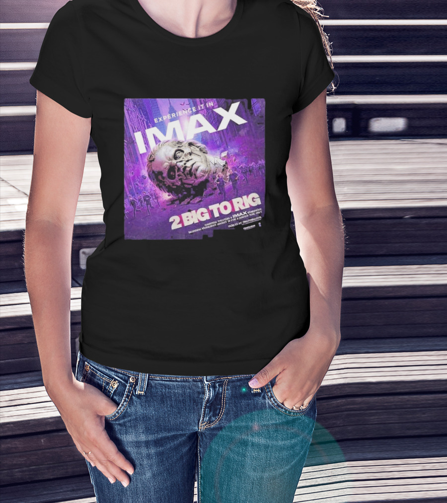 Experience It In IMAX Ghost 2 Big To Rig Feature Film Capturing Skeletour World Tour 2026 T-Shirt