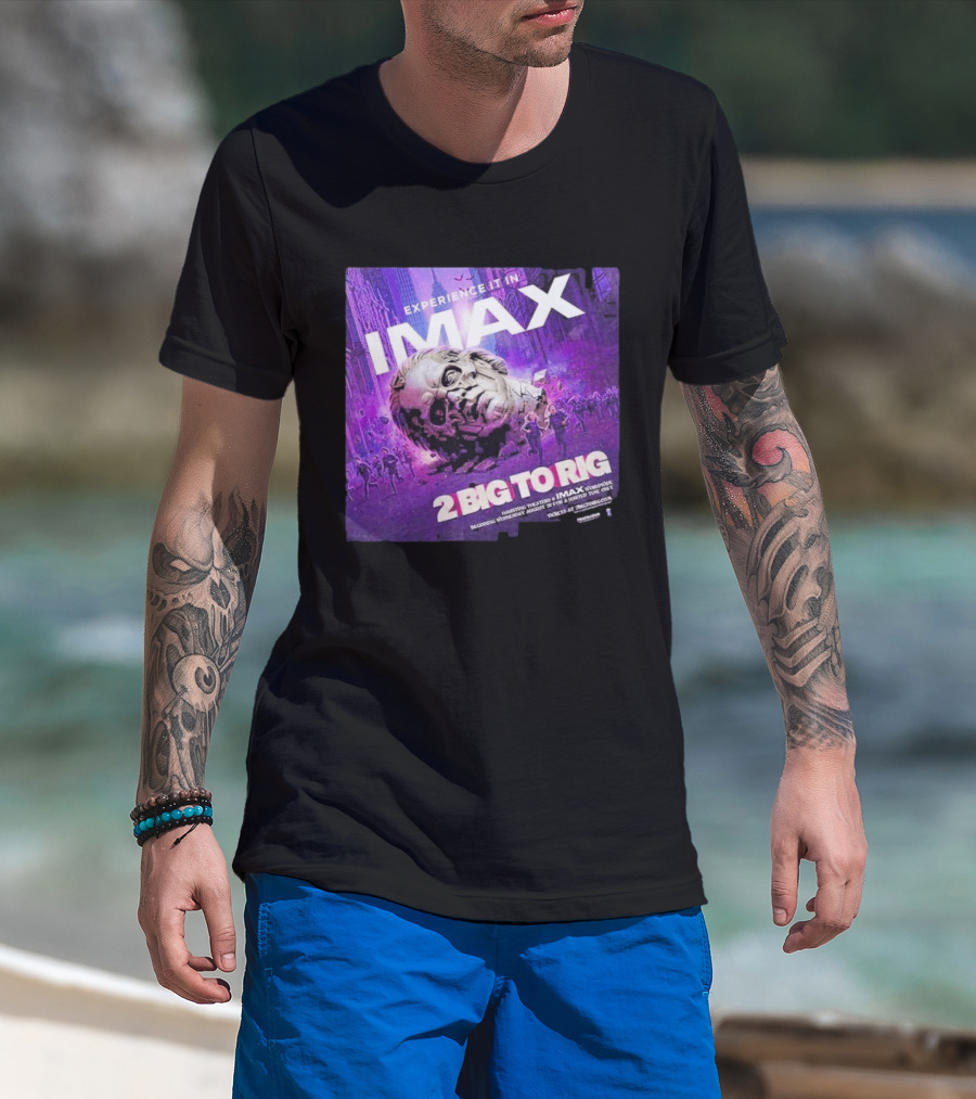 Experience It In IMAX Ghost 2 Big To Rig Feature Film Capturing Skeletour World Tour 2026 T-Shirt