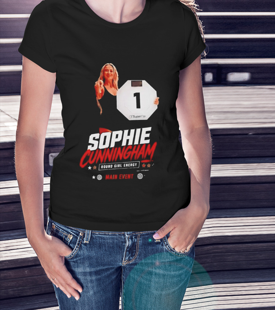 Sophie Cunningham Round Girl Energy Main Event 1 T-Shirt
