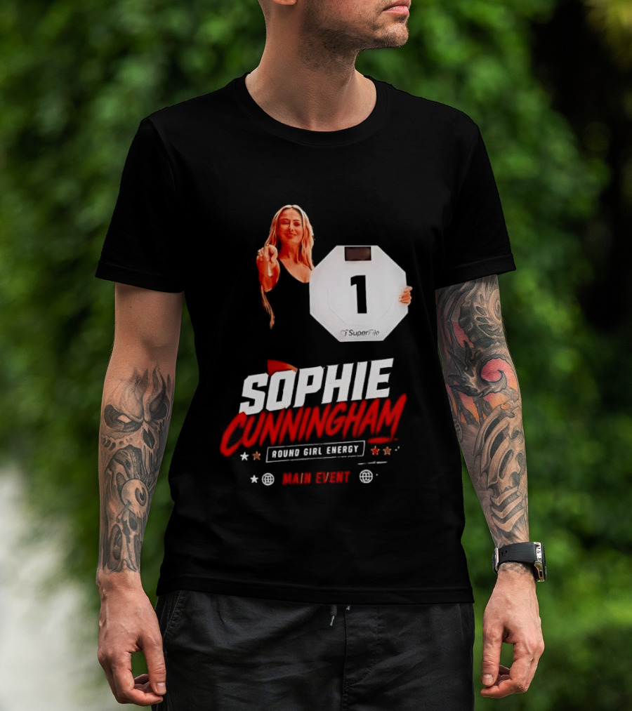 Sophie Cunningham Round Girl Energy Main Event 1 T-Shirt