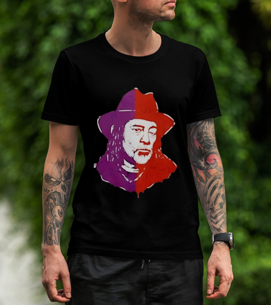 Willie Nelson Face Pop Art Style Cowboy Hat T-Shirt