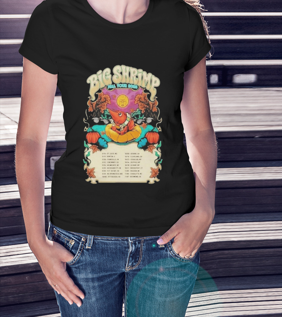 Big Shrimp Fall Tour 2026 Dates T-Shirt