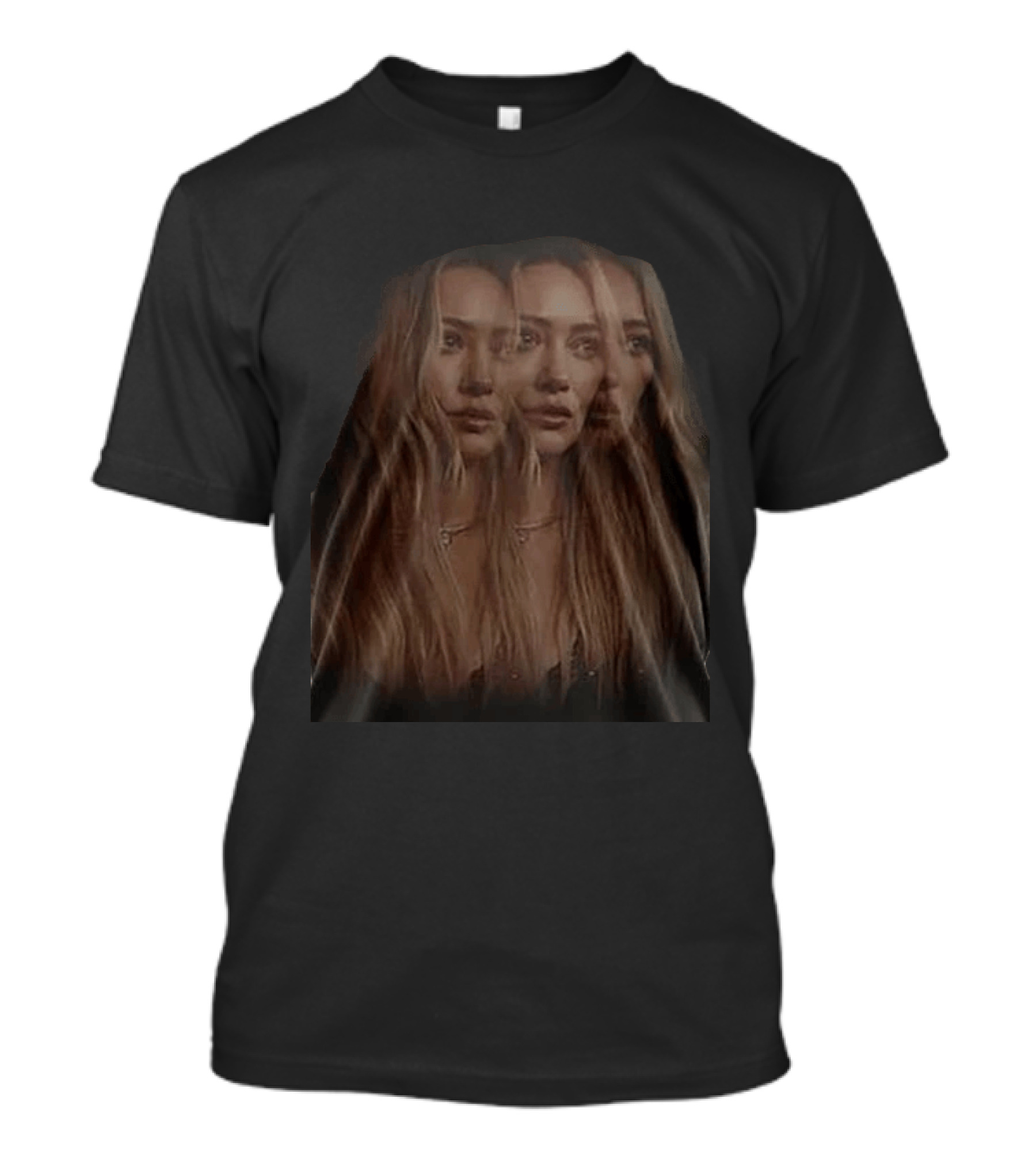 Hilary Duff The Lucky Me Tour 2026 Trippy Multi Exposure Effect T-Shirt