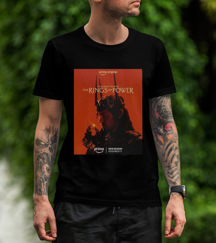 Prime Original The Lord Of The Rings The Rings Of Power New Season November 11 T-Shirt