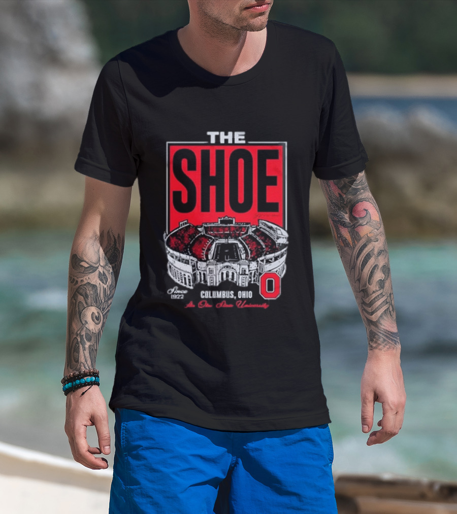 The Shoe Ohio Stadium Columbus Ohio Est 1922 The Ohio State University T-Shirt