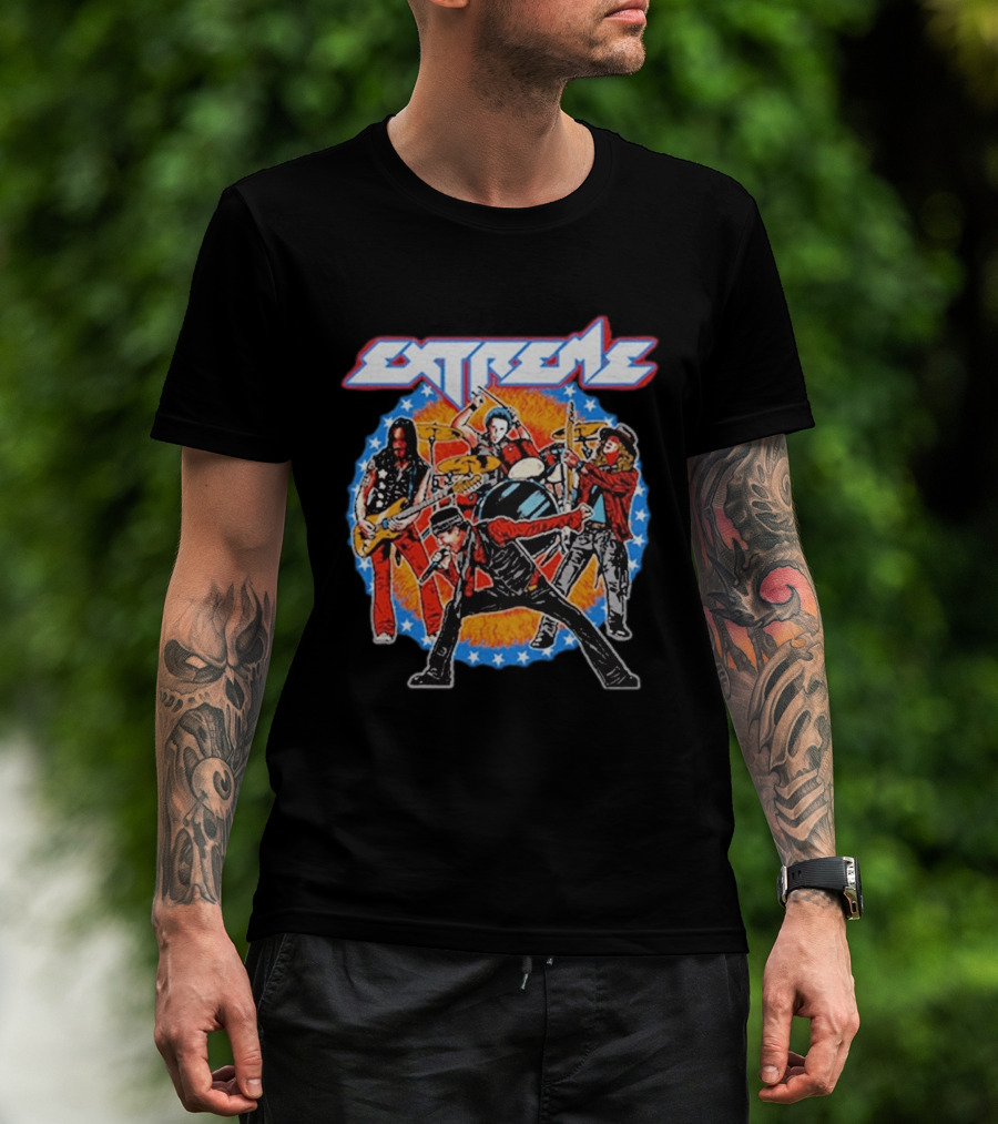Extreme Band With 2026 World Tour Tin Man T-Shirt
