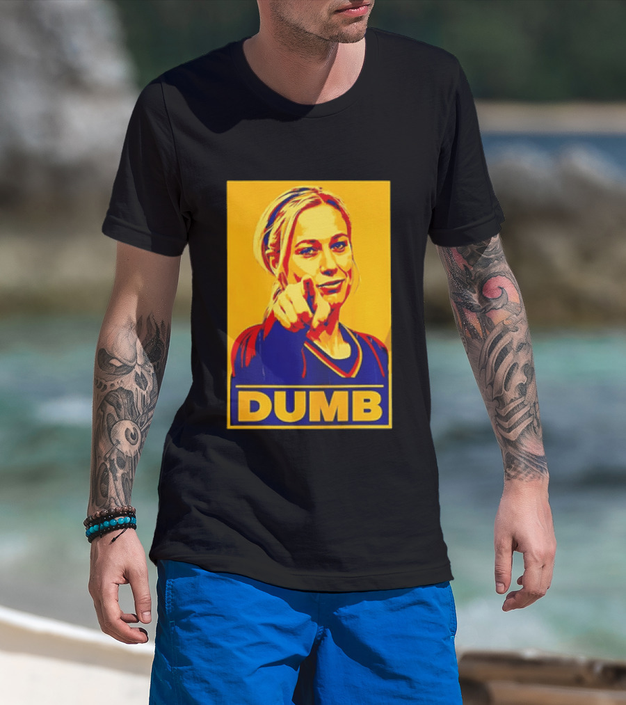 Sophia Cunningham Dumb Woman Pointing Her Finger T-Shirt