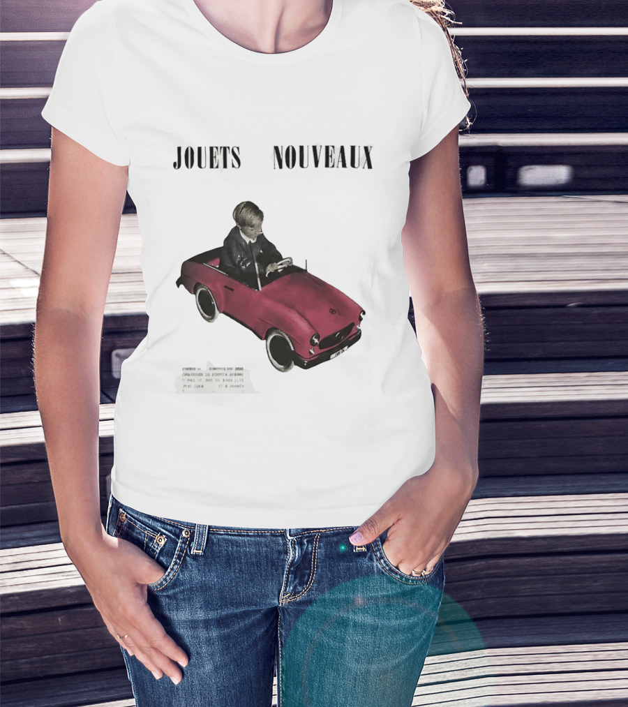 Jouets Nouveaux Vintage Car Child Paris Image T-Shirt