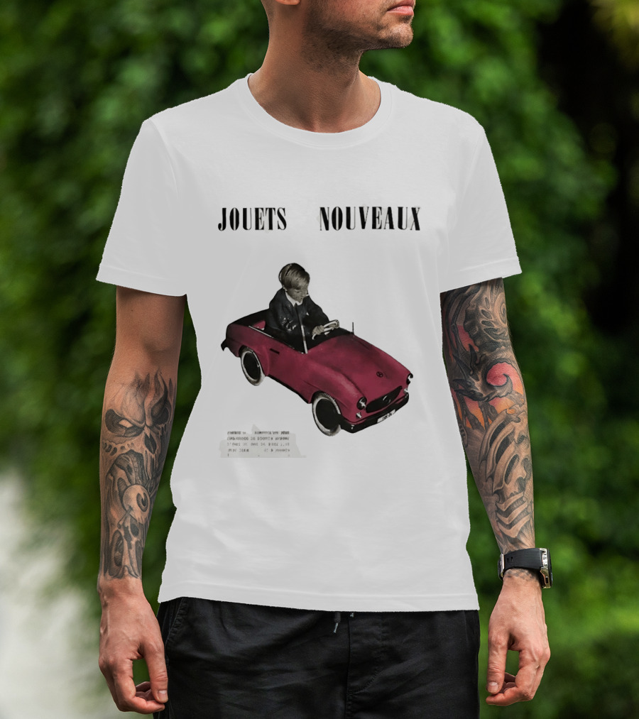 Jouets Nouveaux Vintage Car Child Paris Image T-Shirt