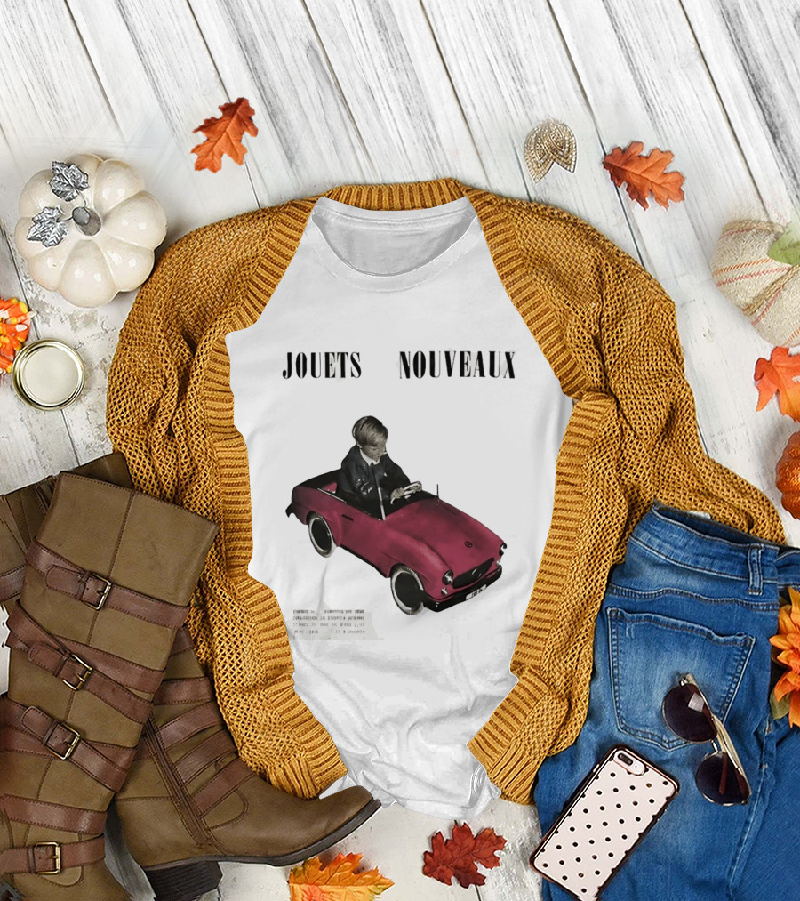 Jouets Nouveaux Vintage Car Child Paris Image T-Shirt
