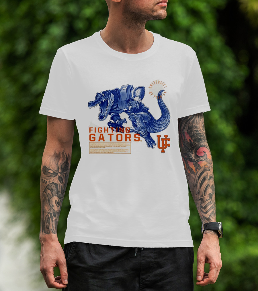 University Of Florida Fighting Gators History Of The Gator T-Shirt