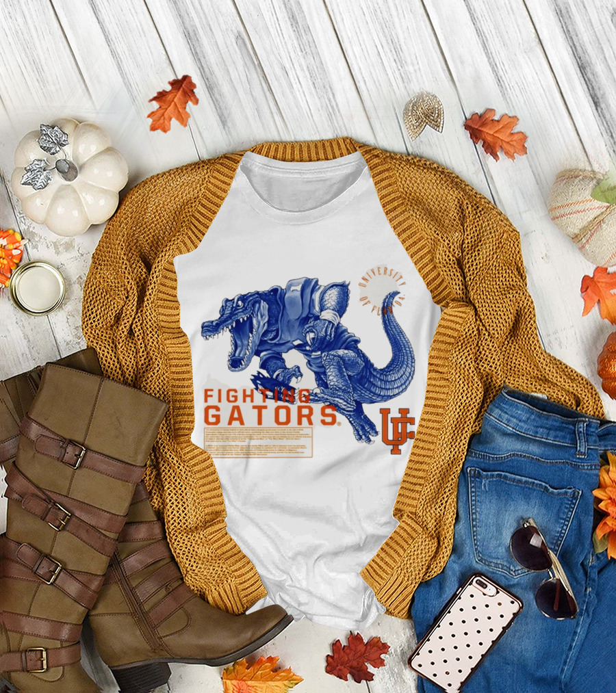 University Of Florida Fighting Gators History Of The Gator T-Shirt