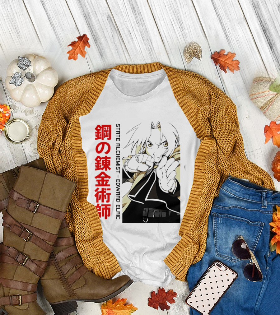 State Alchemist Edward Elric T-Shirt