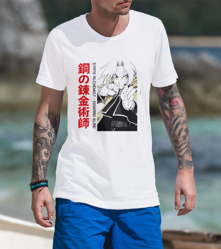 State Alchemist Edward Elric T-Shirt