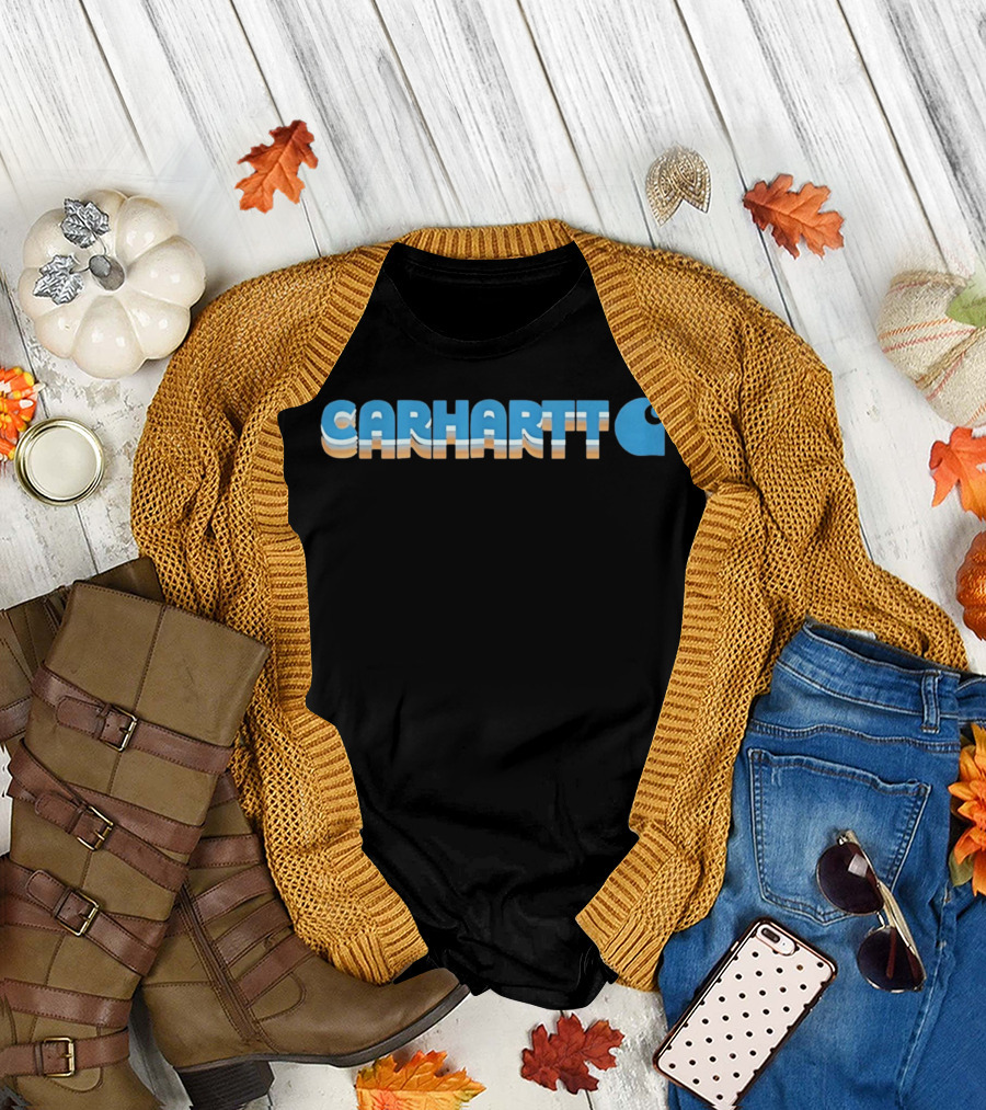 Carhartt Retro Blue Wave T-Shirt