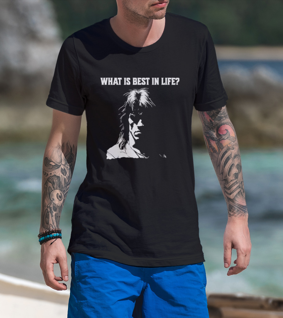 What Is Best In Life Conan The Barbarian T-Shirt