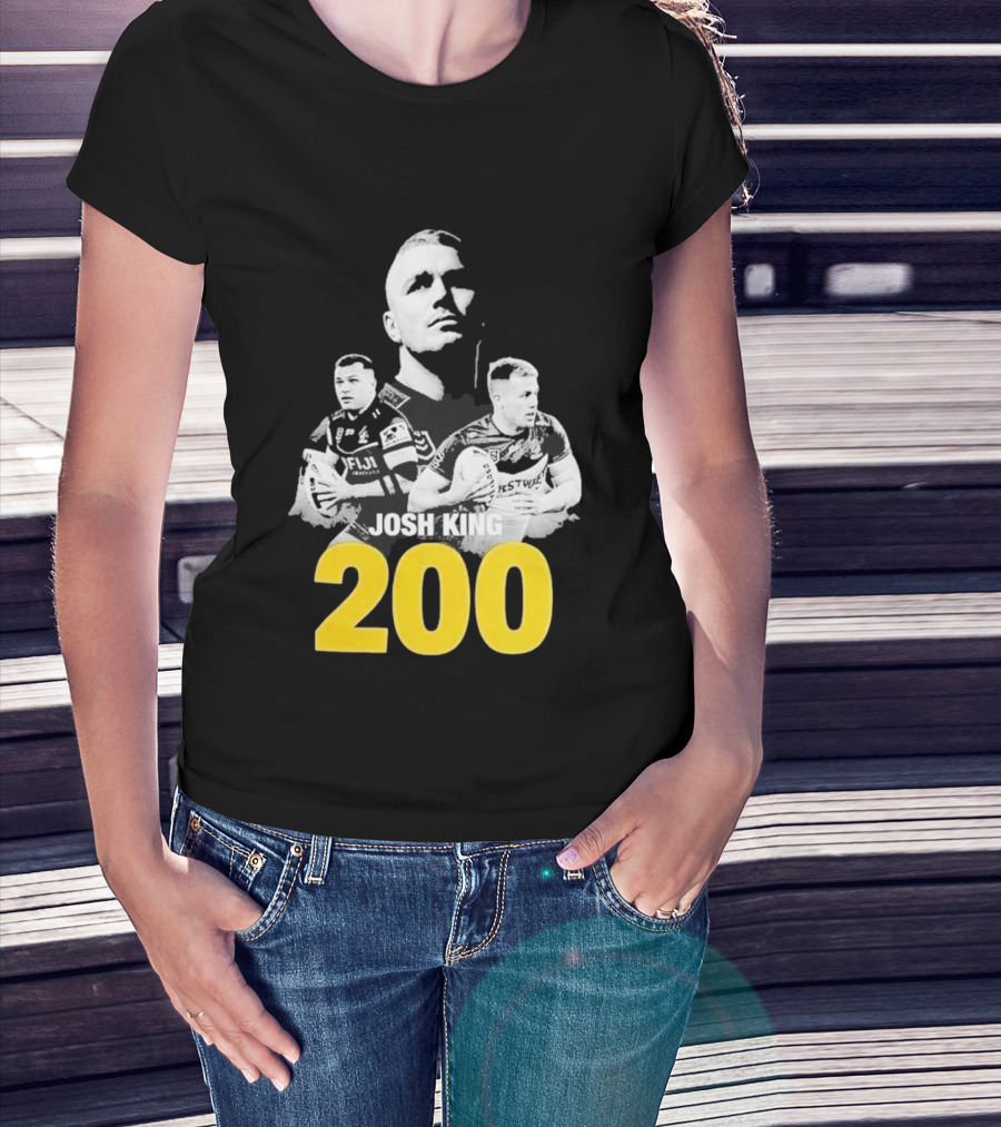 Josh King 200 Rugby Milestone T-Shirt