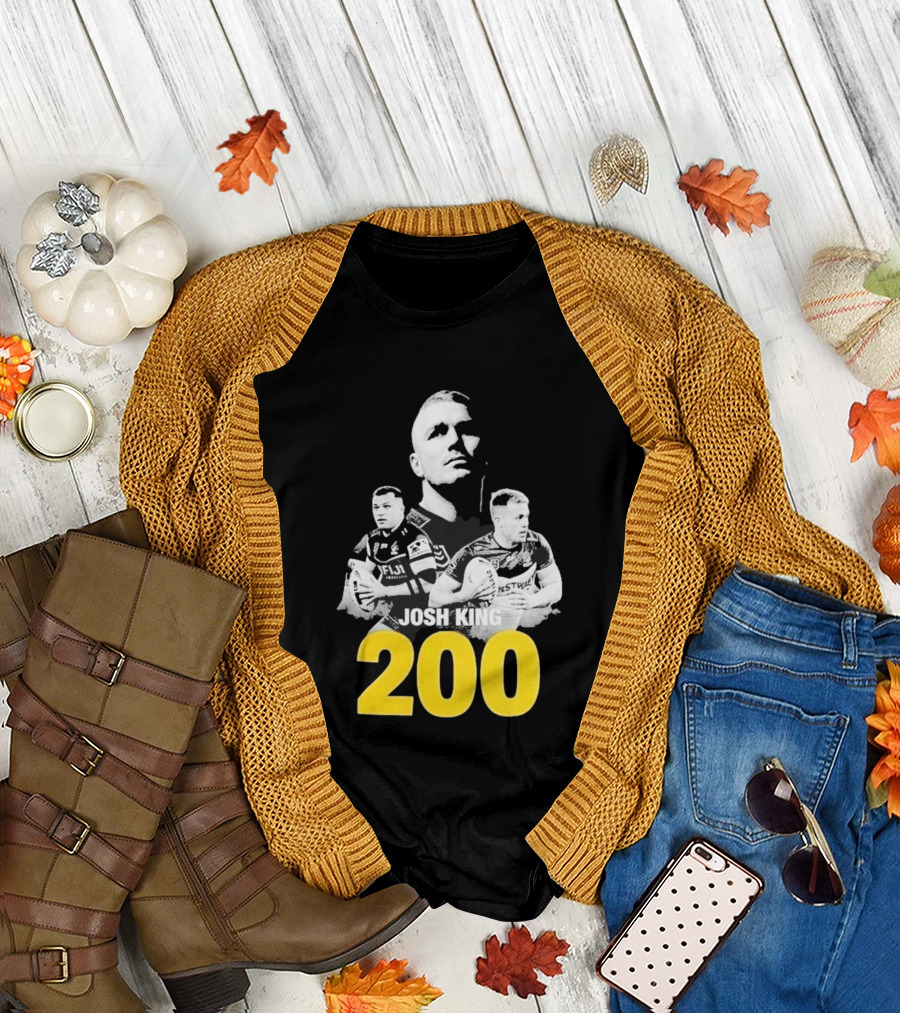 Josh King 200 Rugby Milestone T-Shirt