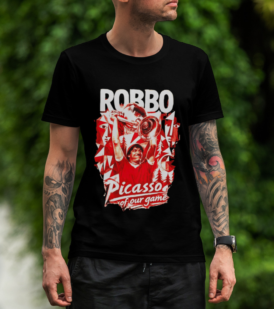Robbo Picasso Of Our Game Nottm Forest Triumph Celebration T-Shirt